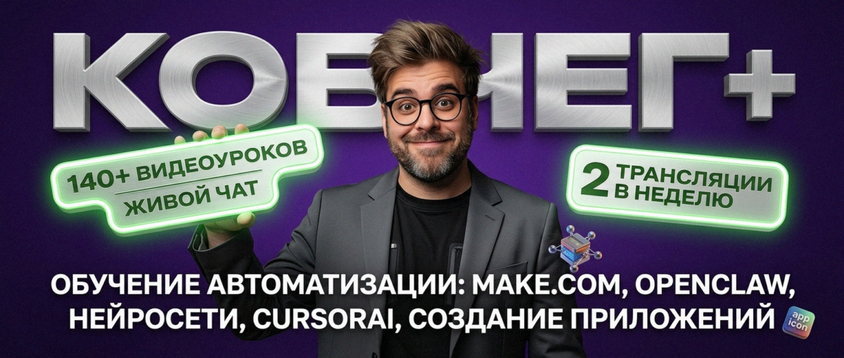 Обучение автоматизации на Make.com — Артур Хорошев