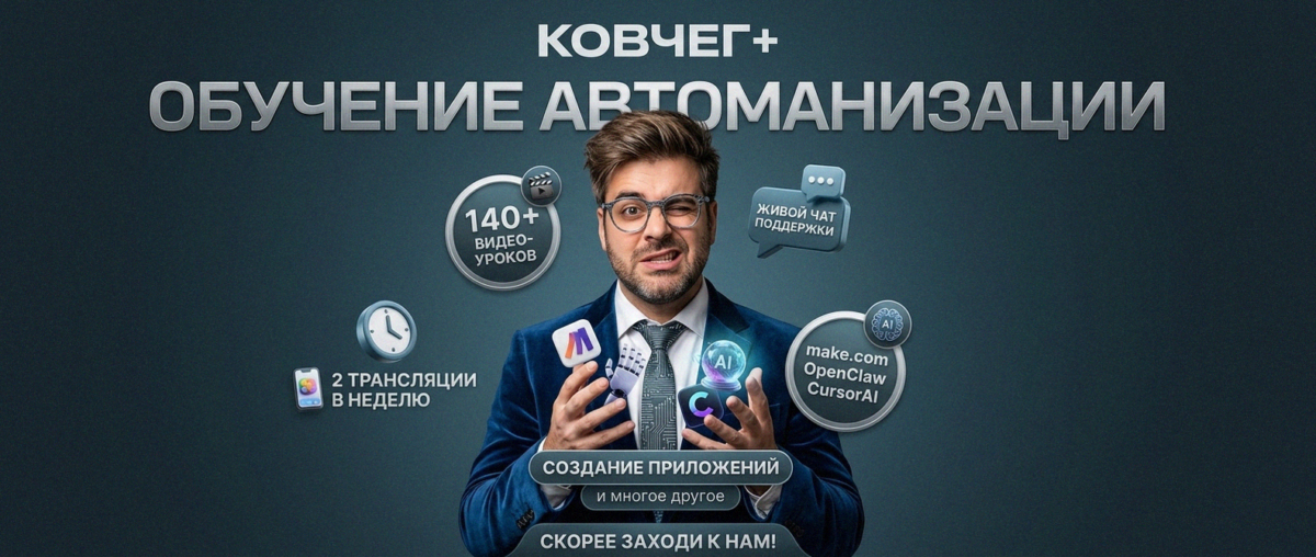 Обучение автоматизации на Make.com — Артур Хорошев