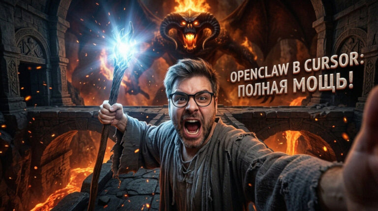 Пошаговая инструкция установки OpenClaw AI и подключения скиллов в редактор Cursor