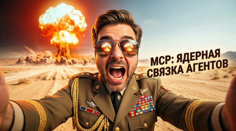 Схема создания AI агентов с использованием протокола MCP сервера