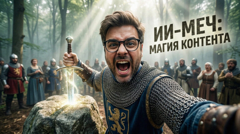 Схема процесса создания системы автоматизации контента с использованием искусственного интеллекта