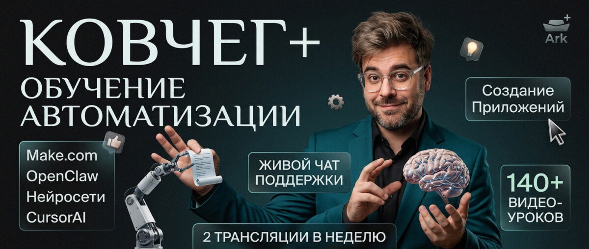 Обучение автоматизации на Make.com — Артур Хорошев