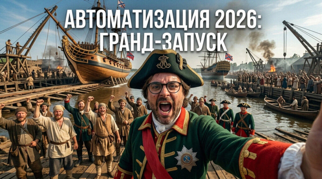 Пошаговая схема автоматизации промышленного производства на официальном заводе в 2026 году