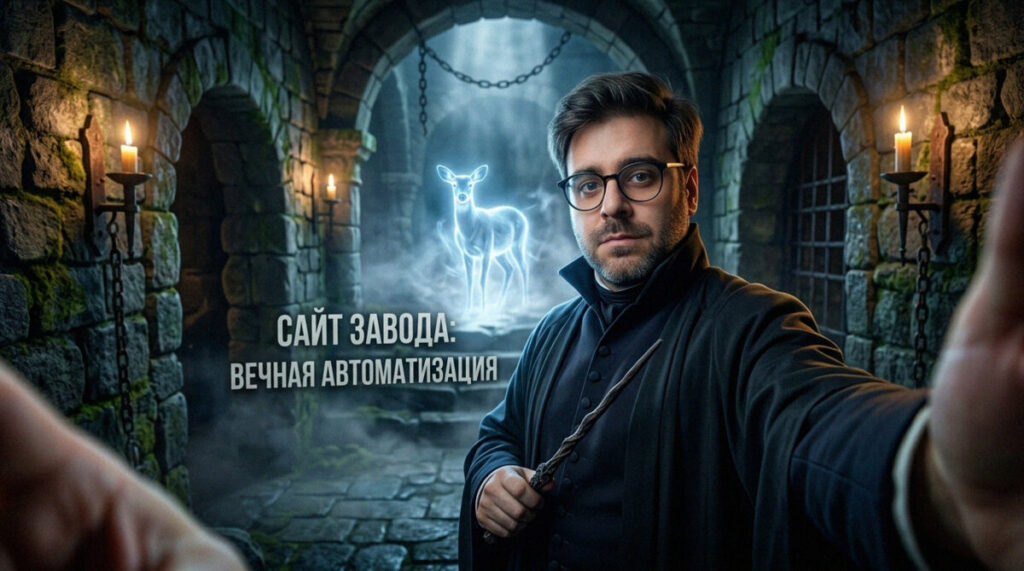 Современный завод с автоматизированными системами управления и умными технологиями 2026 года