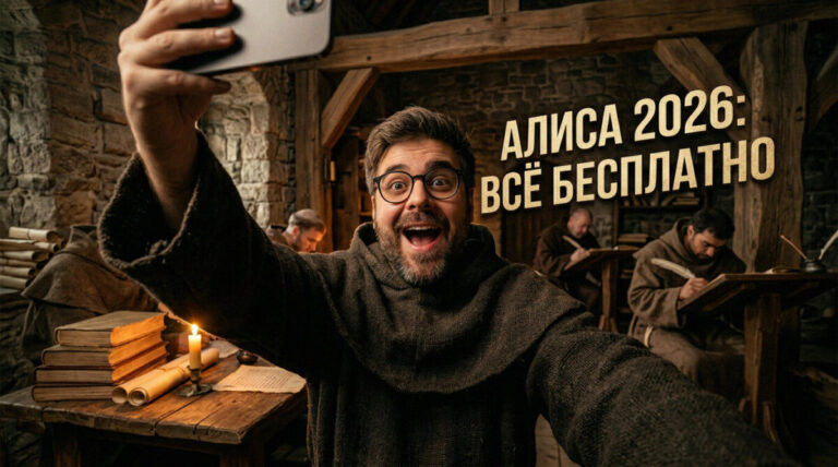 Интерфейс бесплатной нейросети и новые возможности голосового помощника Алиса в 2026 году