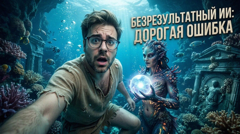 Инфографика типичных ошибок бизнеса при использовании нейросетей для автоматизации