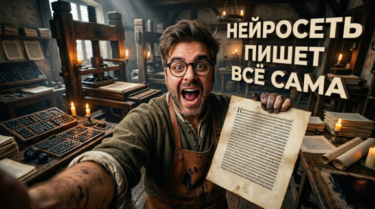 Процесс генерации текста с помощью нейросети для автоматизации написания статей и писем
