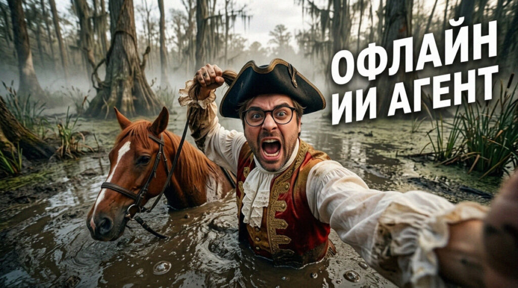 Процесс запуска бесплатной и приватной модели ИИ в офлайн режиме