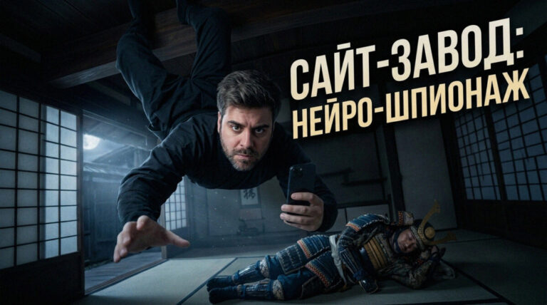 Процесс запуска официального сайта завода по автоматизации создания контента