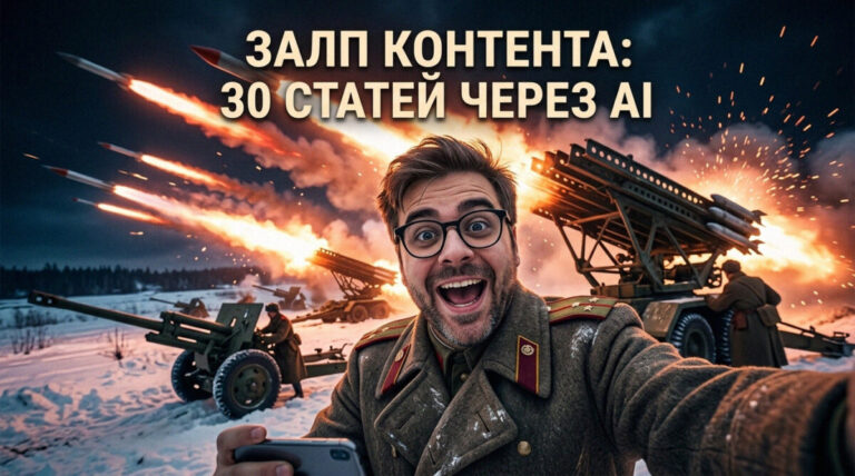 Кейс по использованию нейросетей для создания 30 статей в месяц без потери качества