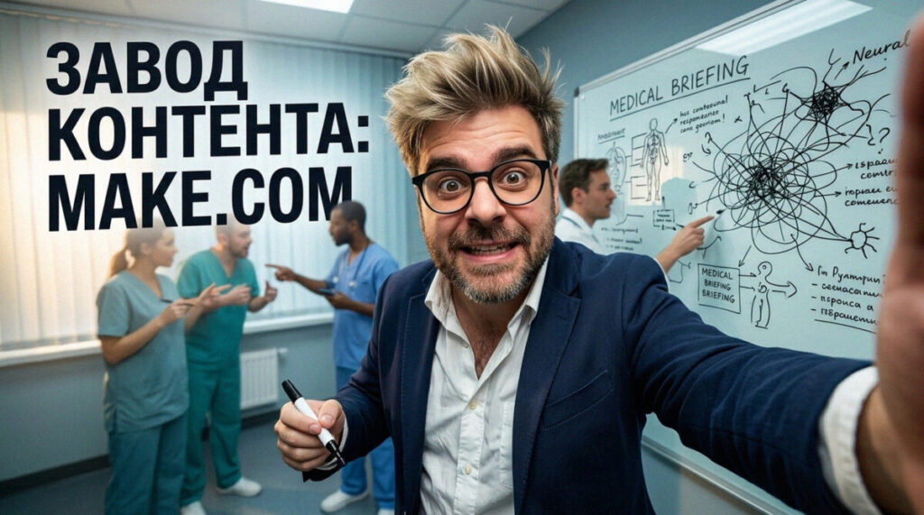 Схема автоматизации контента в Telegram канале с помощью нейросетей