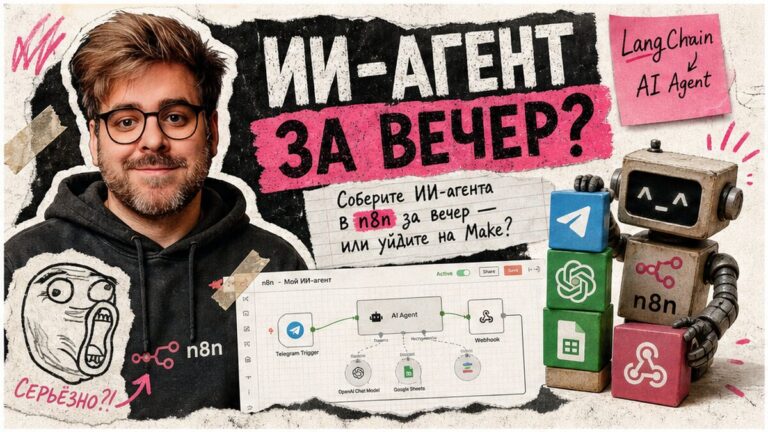 Автоматизация n8n: пошаговый гайд по ИИ-агентам для бизнеса