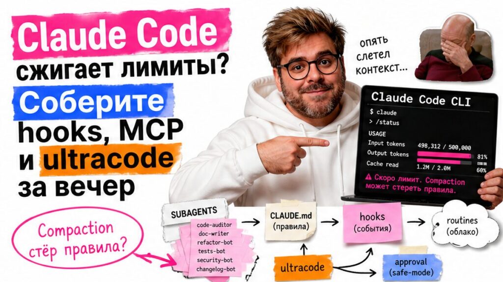 Claude Code: автоматизация workflow от CLI до ultracode