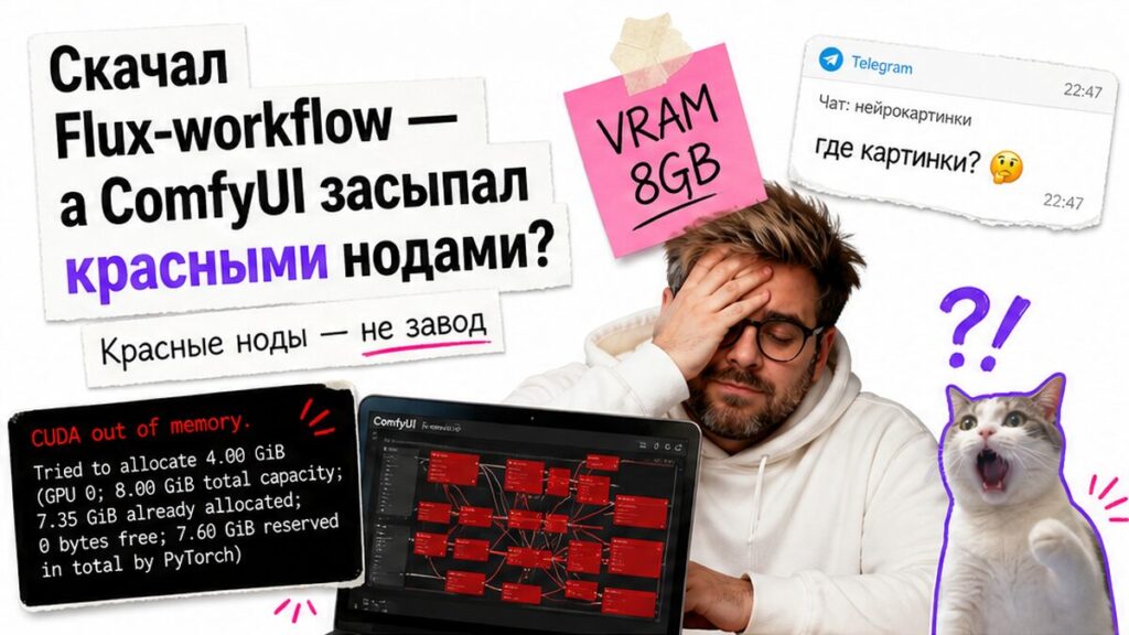 Как настроить ComfyUI workflow для контент-завода с API и n8n?