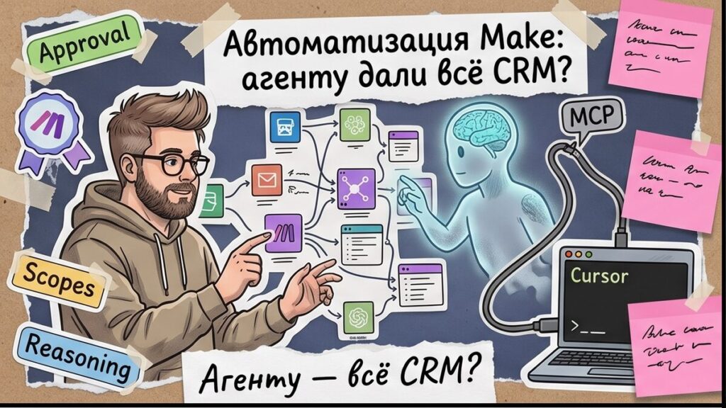 автоматизация make с AI Agents и MCP: workflow для бизнеса