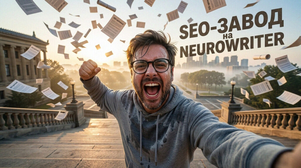 Иллюстрация процесса автоматизации SEO текстов и мета-тегов с помощью нейросети