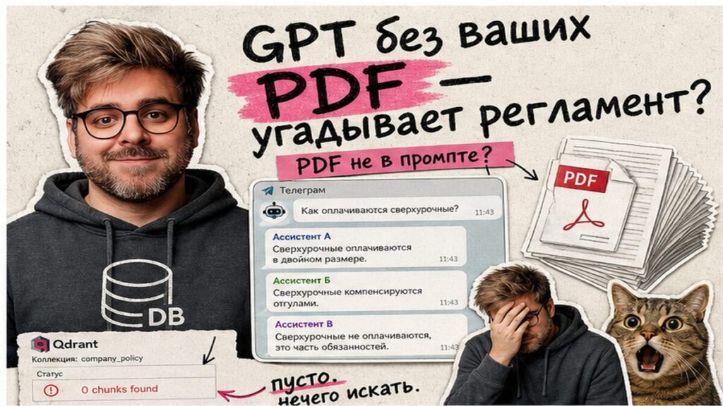 RAG база знаний: пошаговый workflow для компании
