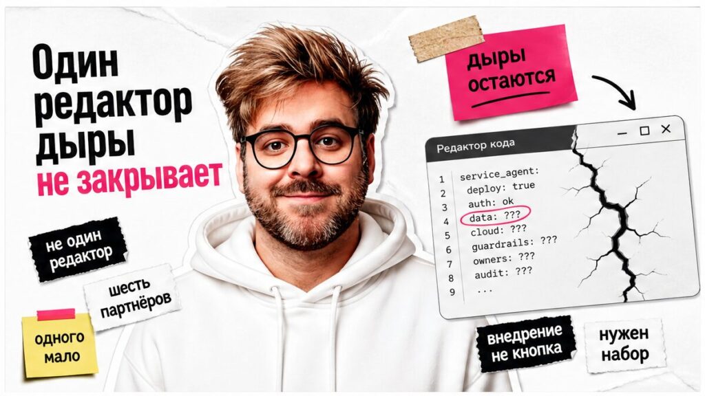 Иллюстрация: один редактор корпоративные дыры не закрывает