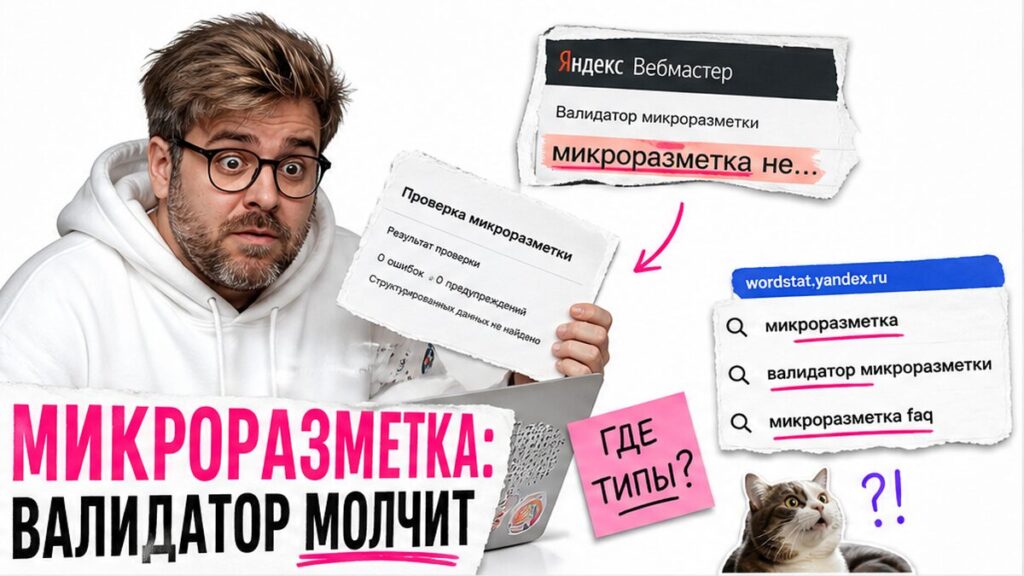 Обложка: микроразметка есть, а валидатор молчит — герой в белом худи на белом фоне