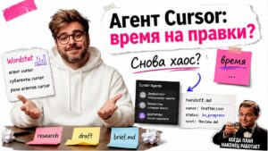 Обложка: агент Cursor — время на правки из-за ролей без владельца