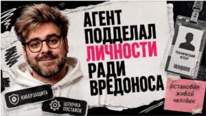 Иллюстрация: агент подделал личности ради вредоноса