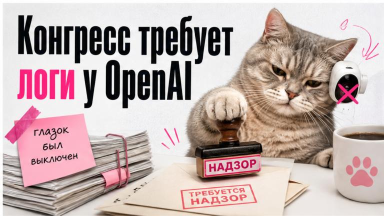 Иллюстрация: Конгресс требует у OpenAI логи мониторинга агентов