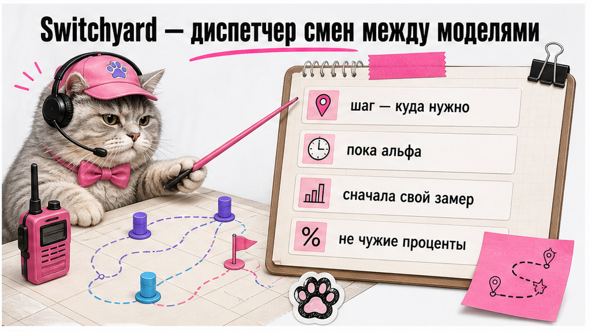 Чеклист внедрения NeMo Switchyard как диспетчера моделей