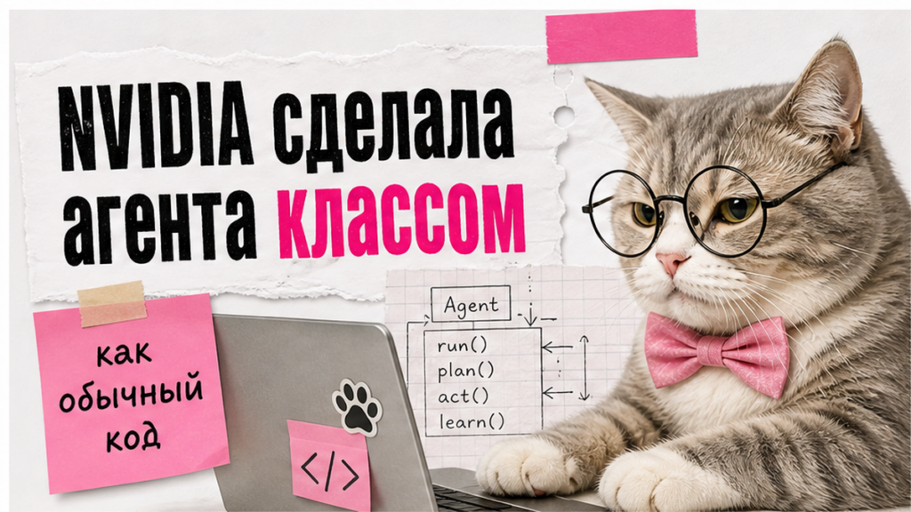 Иллюстрация: NVIDIA сделала агента обычным классом в коде