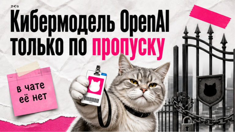 Иллюстрация: кибермодель OpenAI только для одобренных защитников