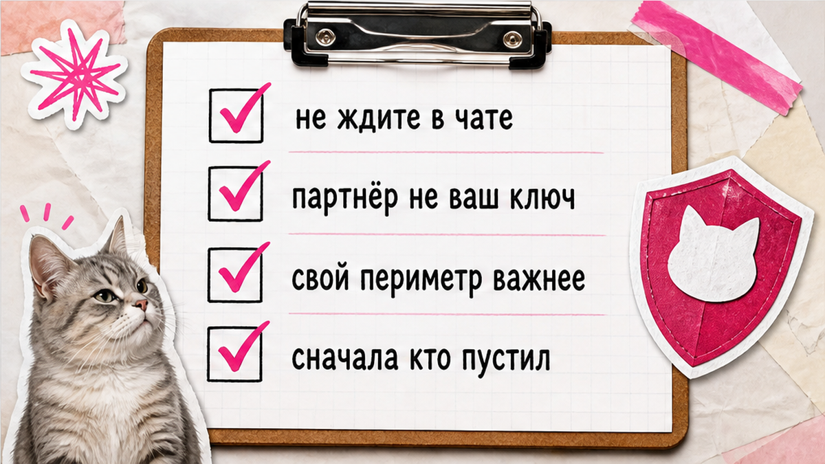 Чеклист: не ждать модель в чате, сначала свой периметр доступа