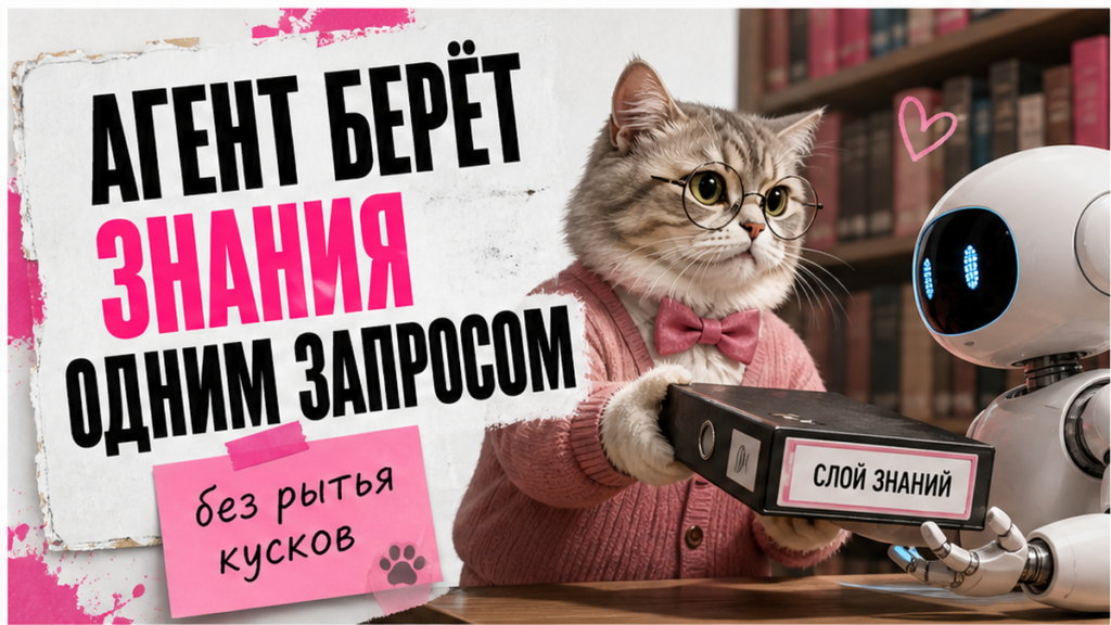 Иллюстрация: агент берёт знания одним запросом через слой Nexus