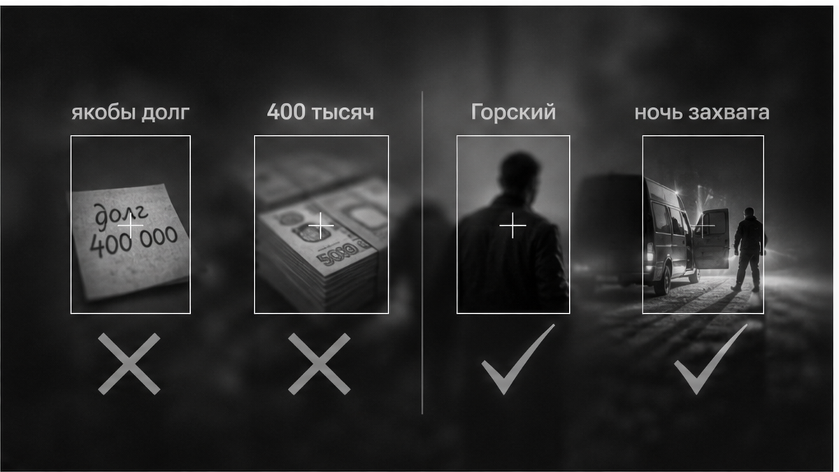 Красивая версия: серая машина и «долг» как удобный ярлык