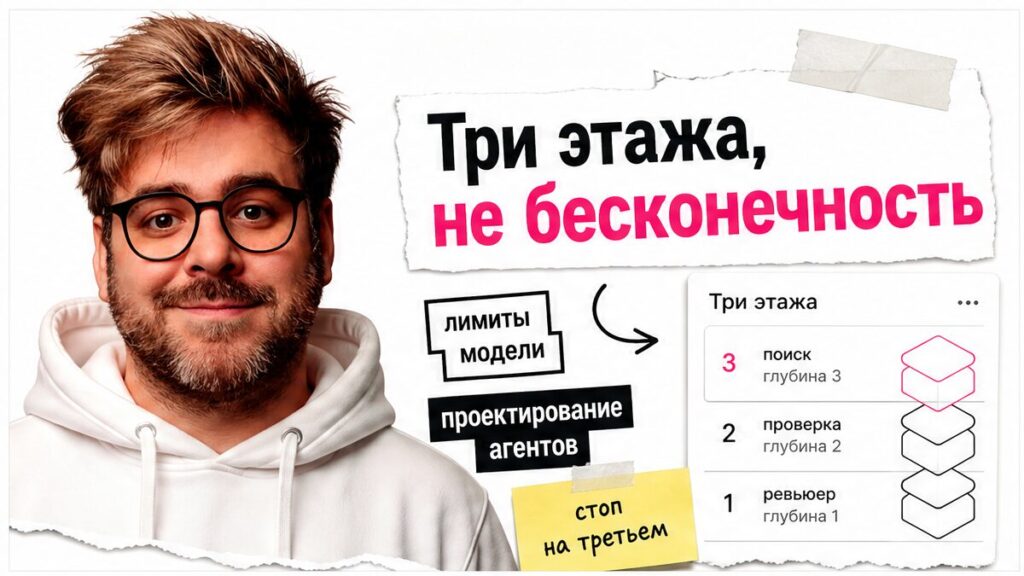 Иллюстрация: субагенты Claude Code снова до трёх этажей