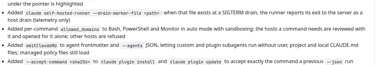 Релиз Claude Code 2.1.271: сетевые адреса открываются только на время одной sandboxed-команды