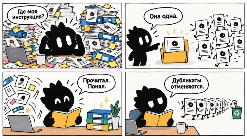 Claude Code читает общий файл инструкций проекта без создания отдельного файла конфигурации