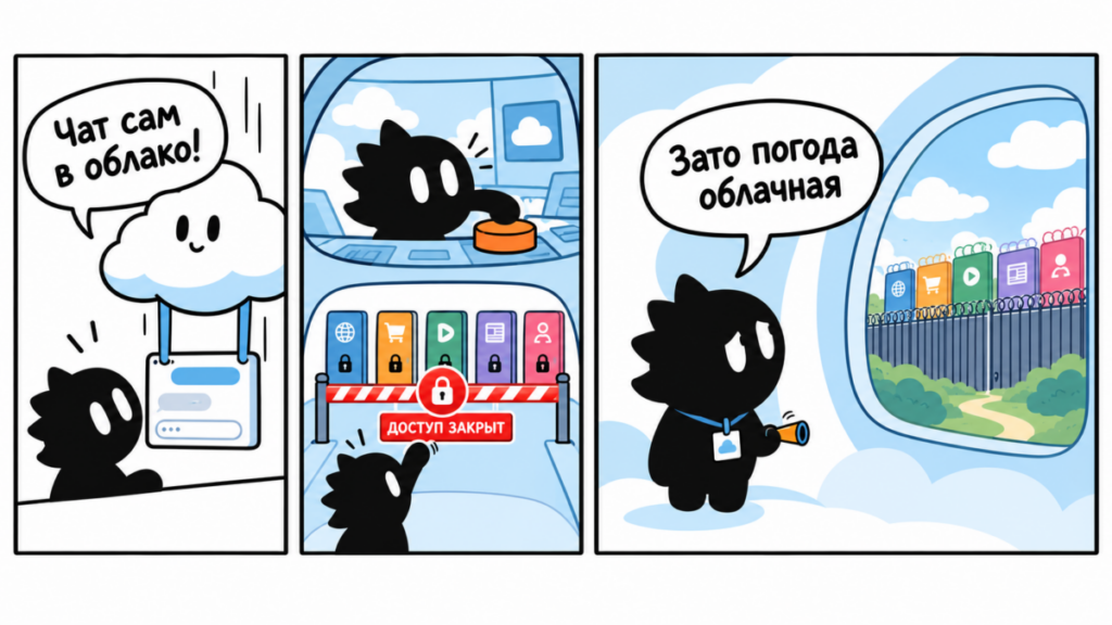 Интерфейс Claude Enterprise с единым окном чата и запуском облачной песочницы