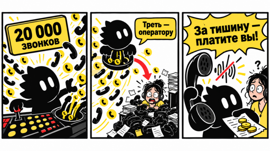 Иллюстрация к статье о работе голосового агента Grok Voice 3.0 на телефонной линии поддержки и продаж